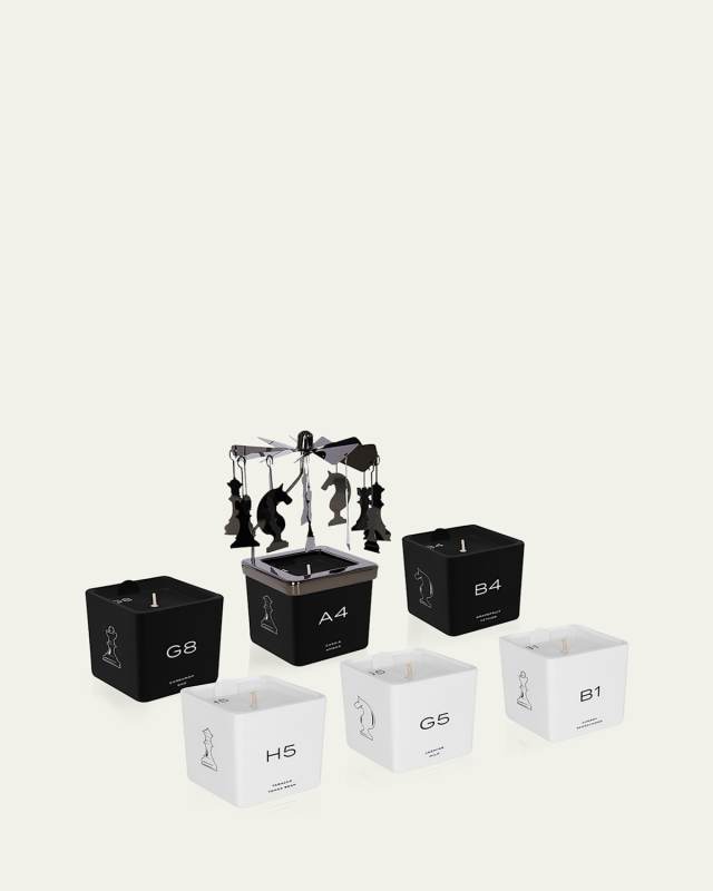 Votive Candles & Carousel Set